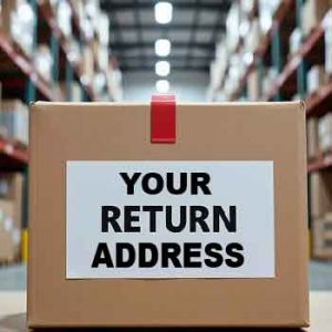 Your return address