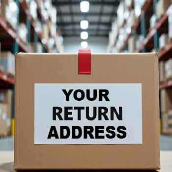 Your return address